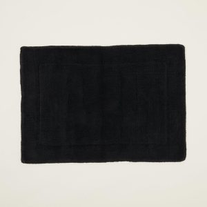 Bath Mats |   Simple Terry Bath Mat – Black Bath Mats Bath Mats