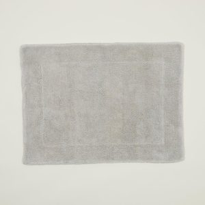 Bath Mats |   Simple Terry Bath Mat – Light Grey Bath Mats Bath Mats