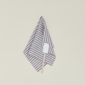 Cleaning |   Chambray Stripe Kitchen Towel – Grey Cleaning Cleaning