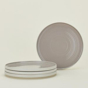 Dinnerware |   Essential Dinner Plate, Set of 4 – Light Grey Dining Dinnerware