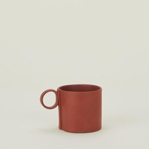 Dinnerware |   Loop Handled Mug – Terracotta Dining Dinnerware