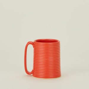 Dinnerware |   Tall Ribbed Mug – Paprika Dining Dinnerware