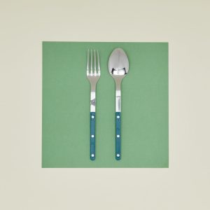 Flatware |   Bistrot Serving Set – Aquamarine Dining Aquamarine