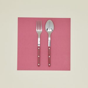 Flatware |   Bistrot Serving Set – Burgundy Dining Burgundy