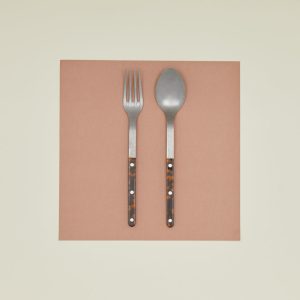 Flatware |   Bistrot Serving Set – Faux Tortoise Dining Faux Tortoise