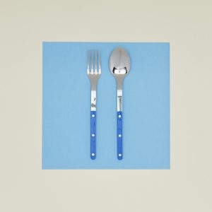 Flatware |   Bistrot Serving Set – Lapis Blue Dining Flatware