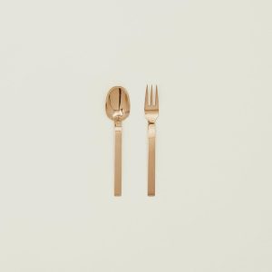 Flatware |   Highland Serving Set – Copper Dining Copper