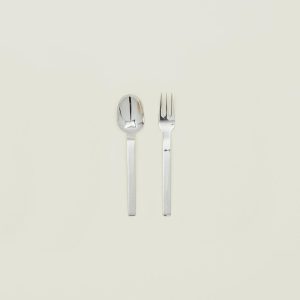 Flatware |   Highland Serving Set – Silver Dining Flatware