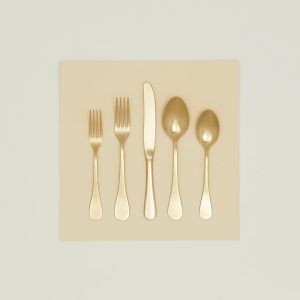 Flatware |   Hudson Flatware – Gold Dining Flatware