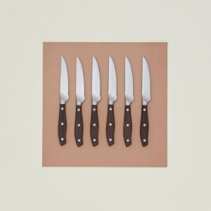 Flatware |   Rosewood Steak Knife Set Dining Flatware