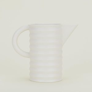 Glassware + Barware |   Pleated Pitcher Dining Glassware + Barware