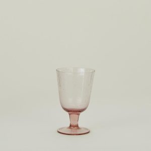 Glassware + Barware |   Stemmed Wine Glass – Blush Dining Blush