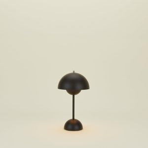 Lighting + Furniture |   Flowerpot Portable Lamp – Matte Black Decor Lighting + Furniture