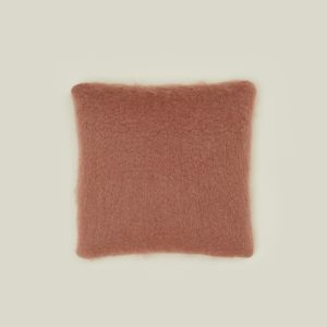 Pillows |   Mohair Pillow – Dark Pink Decor Dark Pink