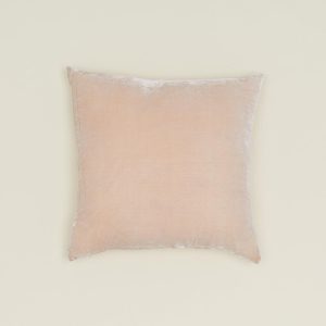 Pillows |   Reversible Velvet + Linen Pillow – Blush Decor Blush