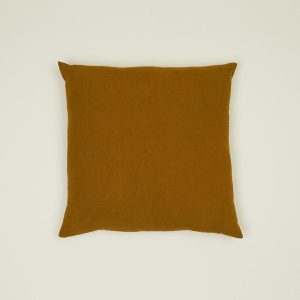 Pillows + Shams |   Simple Linen Euro Sham – Bronze Bed + Bath Bronze