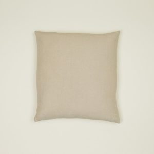 Pillows + Shams |   Simple Linen Euro Sham – Flax Bed + Bath Flax