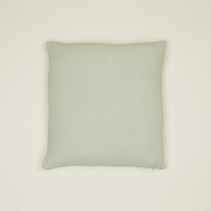 Pillows + Shams |   Simple Linen Euro Sham – Sage Bed + Bath Pillows + Shams