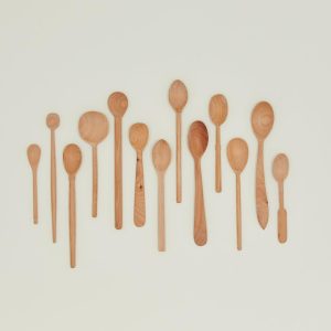 Serveware |   Baker’s Dozen Wooden Spoons – Large Dining Serveware