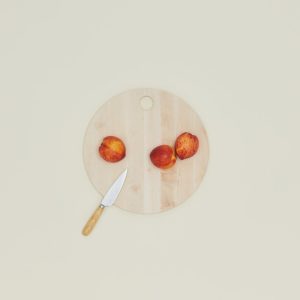 Serveware |   Birch Round Cutting Board Dining Serveware