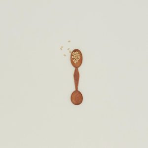 Serveware |   Doussie Wood Spoon – Double Dining Serveware