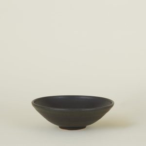 Serveware |   Stoneware Flared Bowl – Black Dining Black