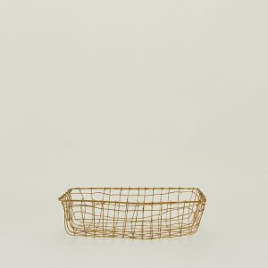 Storage |   Brass Basket – Low Kitchen Storage