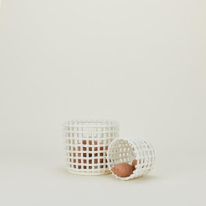 Storage |   Ceramic Basket Kitchen Storage