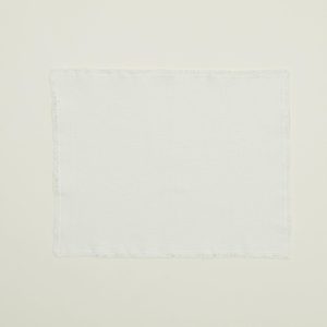 Table Linens |   Essential Cotton Placemats, Set of 4 – Ivory Dining Ivory