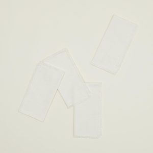 Table Linens |   Essential Dinner Napkins, Set of 4 – Ivory Dining Ivory