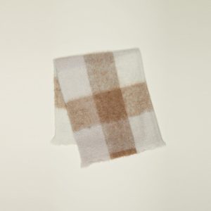 Throws |   Plaid Mohair Throw – Neutral Plaid Decor Neutral Plaid