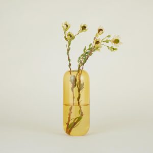 Vases + Bowls |   Aurora Pill Vase – Amber Decor Amber