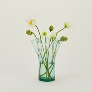 Vases + Bowls |   Donaire Recycled Glass Vase Decor Vases + Bowls