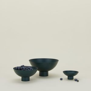 Vases + Bowls |   Essential Footed Bowl – Peacock Decor Peacock