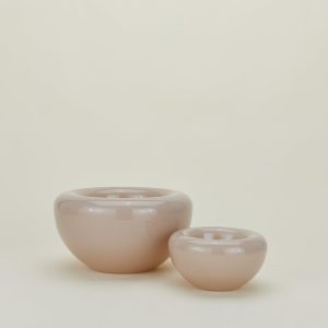 Vases + Bowls |   Opal Bowl – Beige Opal Decor Vases + Bowls