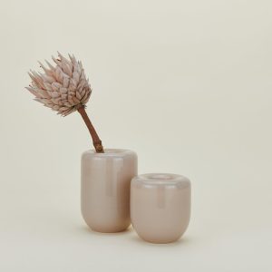 Vases + Bowls |   Opal Vase – Beige Opal Decor Beige Opal