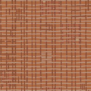 Wallpaper |   Weave Wallpaper – Terracotta Decor Terracotta