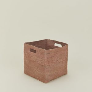 Storage |   Essential Square Basket – Blush Kitchen Blush